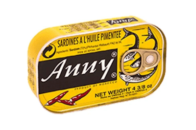 SARDINE ANNY HUILE PIMENTEE