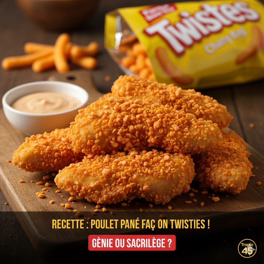🧀 RECETTE : LE POULET PANÉ FAÇON TWISTIES !
