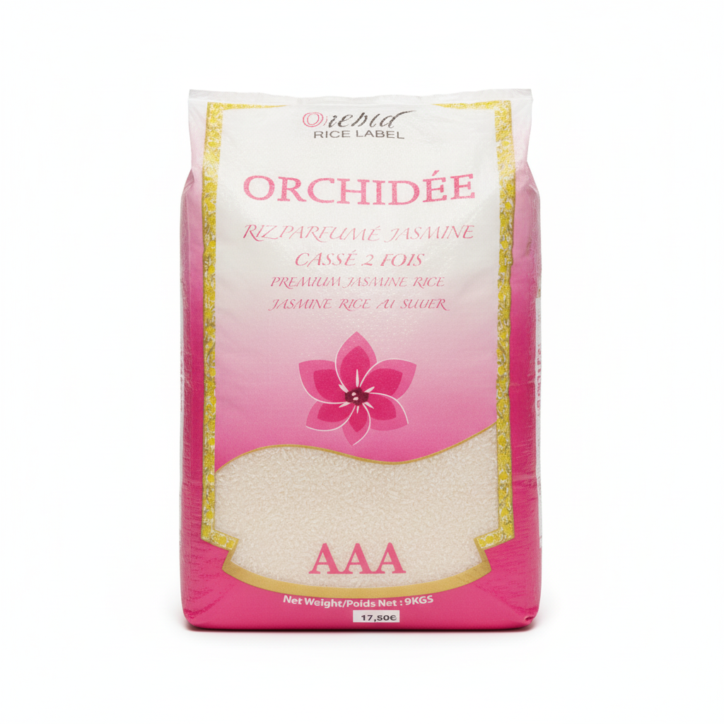 Riz parfumé Jasmine cassé 2 fois