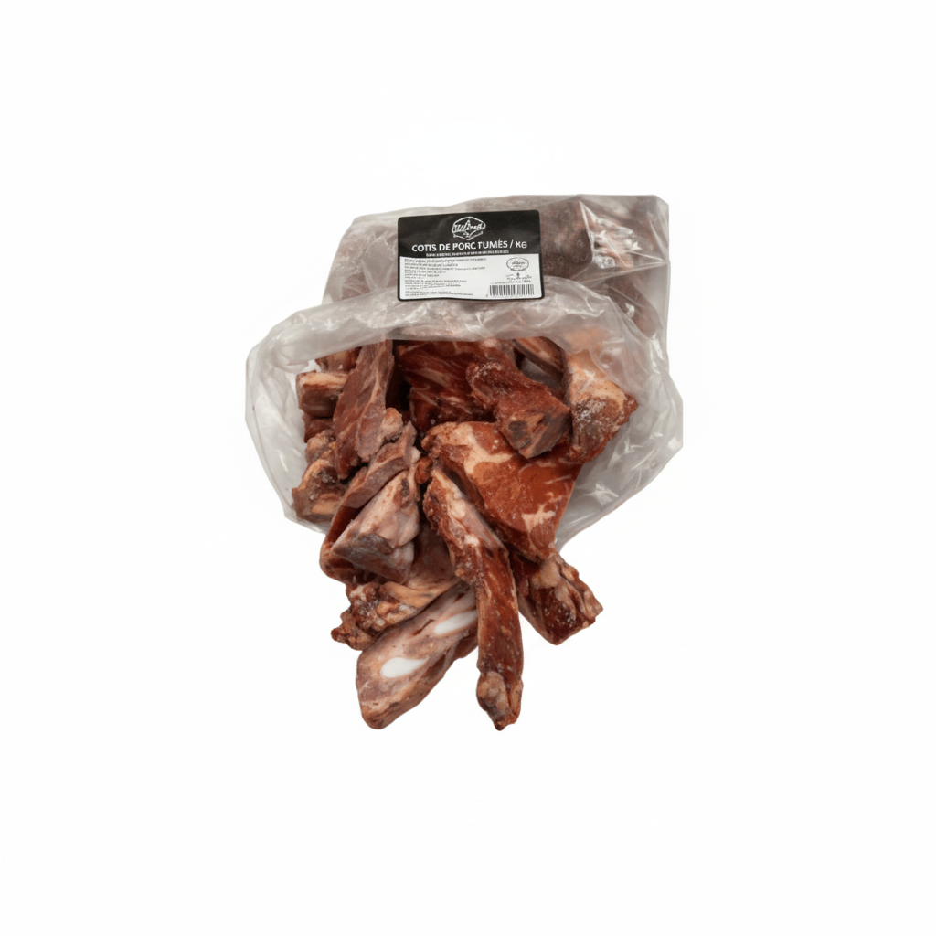 COTIS DE PORC FUMES/KG