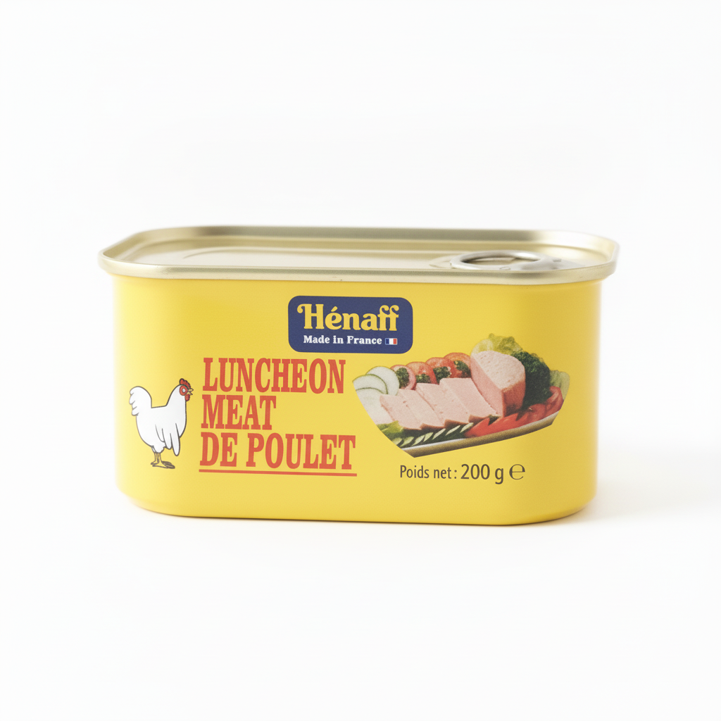 Luncheon Meat de Poulet Hénaff