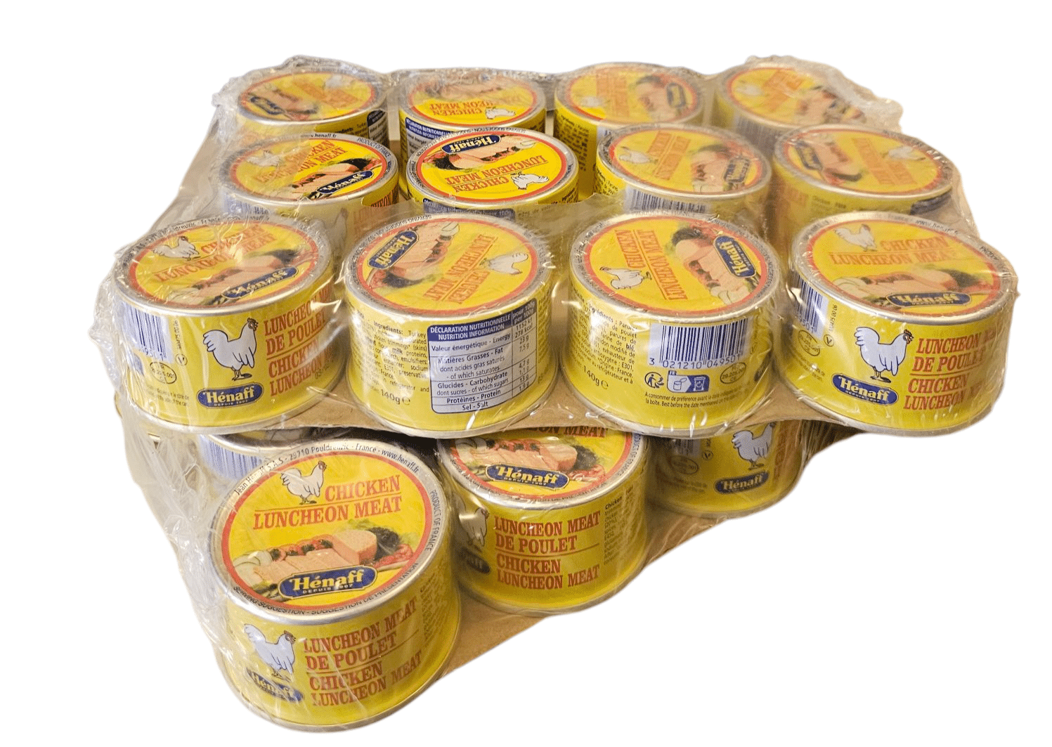 LUNCHEON MEAT 140g - plaquette de 12 boîtes